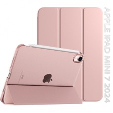 Чехол для планшета BeCover Tri Fold Hard Apple iPad Mini 7 2024 Rose Gold (712456)