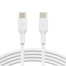 Дата кабель USB-С - USB-С, PVC, 1m, white Belkin (CAB003BT1MWH)