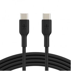 Дата кабель USB-С - USB-С, PVC, 2m, black Belkin (CAB003BT2MBK)