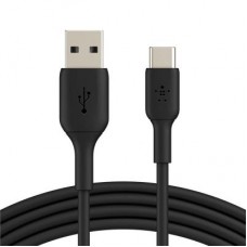 Дата кабель USB 2.0 AM to Type-C 2.0m PVC black Belkin (CAB001BT2MBK)