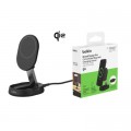 Зарядний пристрій Belkin 15W Magnetic Stand Qi2 black (WIA008BTBK)