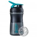 Шейкер спортивний BlenderBottle SportMixer 590ml Black/Teal ORIGINAL (SM 20oz Black/Teal)