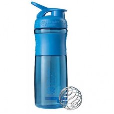 Шейкер спортивний BlenderBottle SportMixer 820ml Cyan ORIGINAL (SM 28oz Cyan)