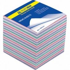 Бумага для заметок Buromax Zebra 90х90х70мм., unglued (BM.2269)