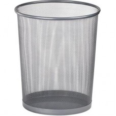 Корзина для бумаг Buromax Wire mesh, silver 15 л (BM.6270-24)