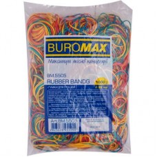 Резинки для грошей Buromax JOBMAX Гумки для грошей, 1000 г (BM.5505)