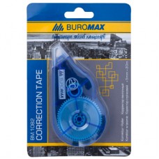 Корректор Buromax ленточный 5 мм х 20 м, блистер (BM.1082)