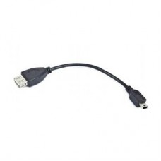 Дата кабель OTG USB 2.0 AF to Mini 5P 0.15m Cablexpert (A-OTG-AFBM-002)