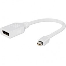 Переходник mini DisplayPort to DisplayPort Cablexpert (A-mDPM-DPF-001-W)