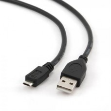 Дата кабель USB 2.0 AM to Micro 5P 3.0m Cablexpert (CCP-mUSB2-AMBM-10)