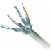 Патч-корд 1м S/FTP Cat 6A CU LSZH grey Cablexpert (PP6A-LSZHCU-1M)