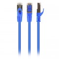 Патч-корд 1м S/FTP Cat 6A CU LSZH blue Cablexpert (PP6A-LSZHCU-B-1M)