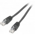 Патч-корд 0.5м UTP cat 6 Cablexpert (PP6U-0.5M/BK)