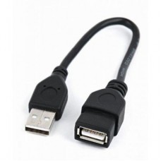 Дата кабель USB 2.0 AM/AF 0.15m Cablexpert (CCP-USB2-AMAF-0.15M)