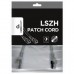 Патч-корд 3м S/FTP Cat 6A CU LSZH gray Cablexpert (PP6A-LSZHCU-3M)