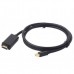 Кабель мультимедийный miniDisplayPort to HDMI 1.8m Cablexpert (CC-mDP-HDMI-6)