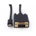 Переходник Mini DisplayPort to VGA Cablexpert (CC-mDPM-VGAM-6)