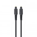 Кабель мультимедийный Optical Toslink M-M 1m black Cablexpert (CC-OPT-1M)