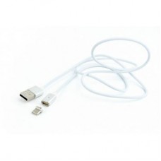 Дата кабель USB 2.0 AM to Type-C 1.0m magnet Cablexpert (CC-USB2-AMUCMM-1M)