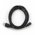 Дата кабель USB 2.0 AM to Micro 5P 0.1m Cablexpert (CCP-mUSB2-AMBM-0.1M)