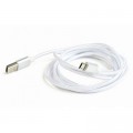 Дата кабель USB 2.0 AM to Micro 5P 1.8m Cablexpert (CCB-mUSB2B-AMBM-6-S)