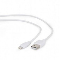 Дата кабель USB 2.0 AM to Lightning 0.1m Cablexpert (CC-USB2-AMLM-W-0.1M)