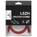 Патч-корд 2м S/FTP Cat 6A CU LSZH red Cablexpert (PP6A-LSZHCU-R-2M)