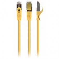 Патч-корд 5м S/FTP Cat 6A CU LSZH yellow Cablexpert (PP6A-LSZHCU-Y-5M)