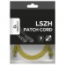 Патч-корд 5м S/FTP Cat 6A CU LSZH yellow Cablexpert (PP6A-LSZHCU-Y-5M)