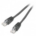 Патч-корд 5м UTP cat 6 CCA black Cablexpert (PP6U-5M/BK)