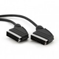 Кабель мультимедийный SCART 21-pin 1.8 m Cablexpert (CCV-518)