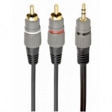 Кабель мультимедийный 3.5 Jack to 2RCA 1.5m Cablexpert (CCA-352-1.5M)