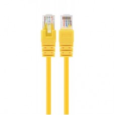 Патч-корд 1м UTP cat 6 CCA yellow Cablexpert (PP6U-1M/Y)