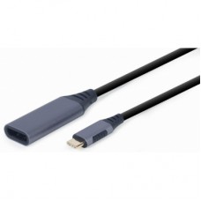 Перехідник USB-C to DisplayPort, 4К 60Hz Cablexpert (A-USB3C-DPF-01)