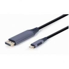 Кабель мультимедийный USB-C to DisplayPort 1.8m 4K 60Hz Cablexpert (CC-USB3C-DPF-01-6)