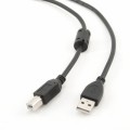 Кабель для принтера USB 2.0 AM/BM 3.0m ferrite Cablexpert (CCFB-USB2-AMBM-3M)