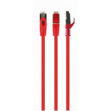 Патч-корд 10м S/FTP Cat 6A CU LSZH red Cablexpert (PP6A-LSZHCU-R-10M)