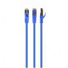 Патч-корд 3м S/FTP Cat 6A CU LSZH blue Cablexpert (PP6A-LSZHCU-B-3M)