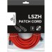 Патч-корд 15м S/FTP Cat 6A CU LSZH red Cablexpert (PP6A-LSZHCU-R-15M)