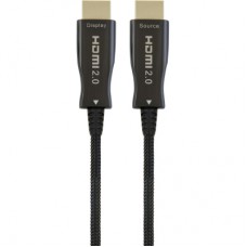 Кабель мультимедийный HDMI to HDMI 25.0m V.2.0, 4K 60Hz Optical Cablexpert (CCBP-HDMI-AOC-25M)