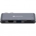 Порт-репликатор Canyon Docking Station with 5 ports, Thunderbolt 3, Input 100-240V (CNS-TDS05DG)