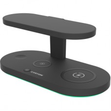 Зарядний пристрій Canyon 5in1 Wireless charger with UV sterilizer (CNS-WCS501B)