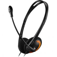 Навушники Canyon HS-01 Black-Orange (CNS-CHS01BO)