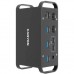 Порт-реплікатор Canyon Docking Station with 14 ports, with Type C female*4, USB3.0*2, USB2.0*2 (CNS-HDS95ST)