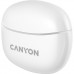 Навушники Canyon TWS-5 White (CNS-TWS5W)