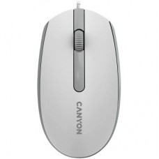 Мишка Canyon M-10 USB White Grey (CNE-CMS10WG)