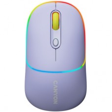 Мишка Canyon MW-22 Dual Band RGB Wireless Mountain Lavender (CNS-CMSW22ML)