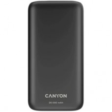 Батарея універсальна Canyon PB-301 30000mAh PD/20W, QC/3.0 (CNE-CPB301B)