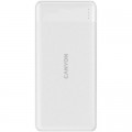 Батарея універсальна Canyon PB-109 10000 mAh PD/18W QC/3.0/20W White (CNE-CPB1009W)