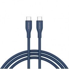 Дата кабель USB-C to USB-C 1.0m CC60SC10 60W Silicon Dark blue Canyon (CNS-CC60SC10DB)